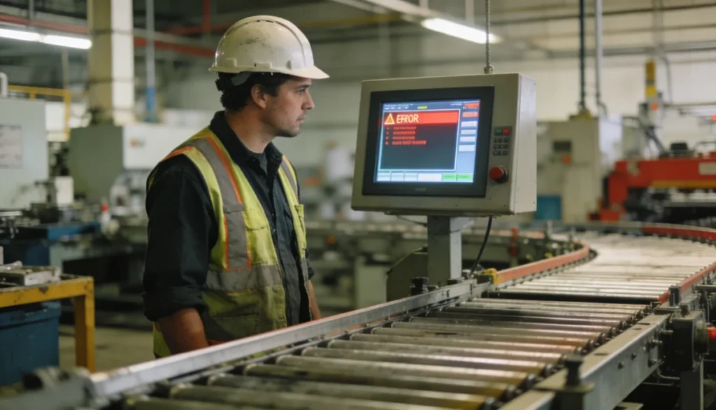 Mantenimiento correctivo de PLC y HMI